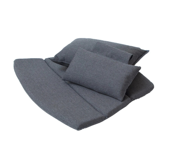 Breeze Cushions for Outdoor Highback chair BLACK Cane-Line SINGLE PIECES