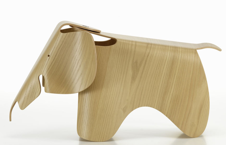 Eames Elephant Plywood Stool Vitra 