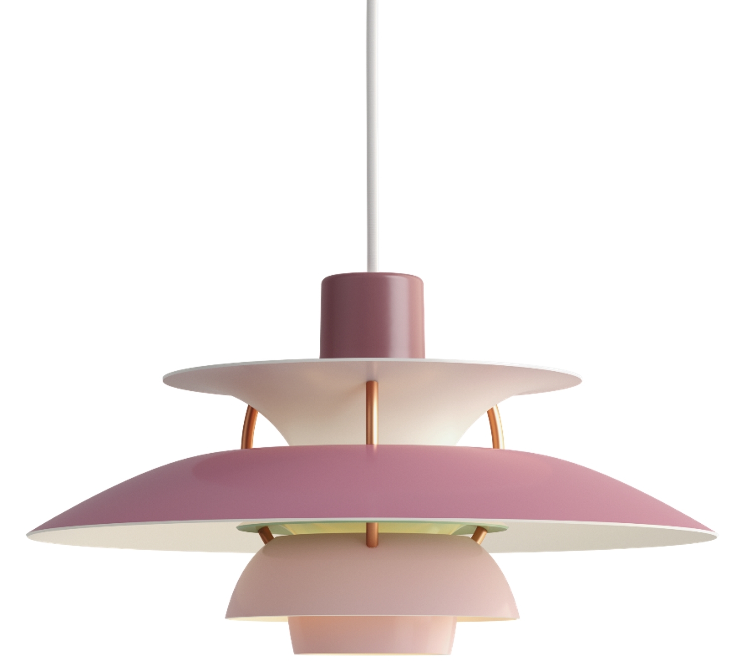 PH 5 Mini Pendelleuchte Louis Poulsen-Hues grau