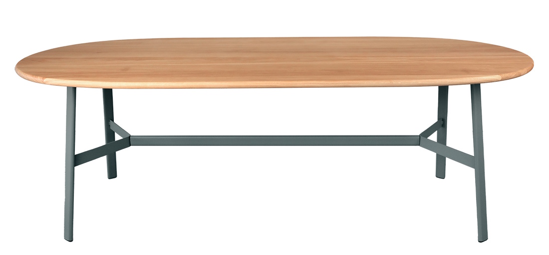 SO'O oak dining table 220 × 95 cm (oval) Indoor Fermob