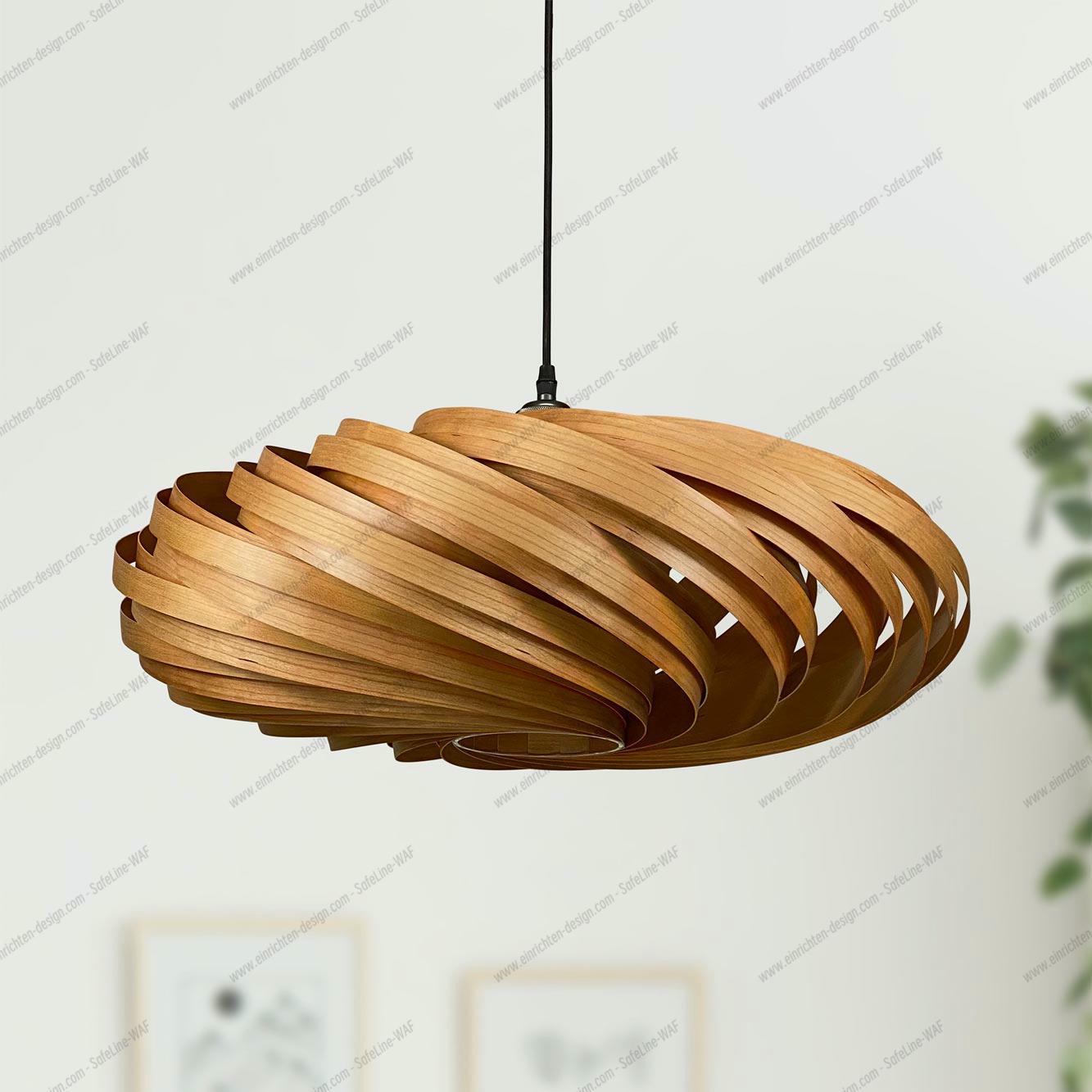 Veneria Pendant lamp Ø60 cm Cherry tree Gofurnit