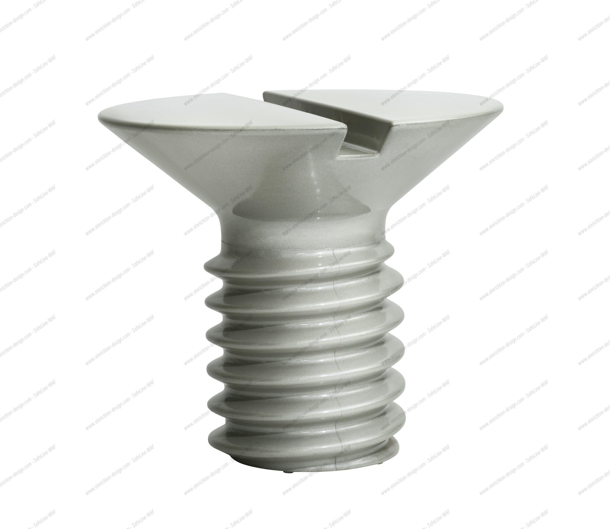 Screw table small silver Eero Aarnio Originals