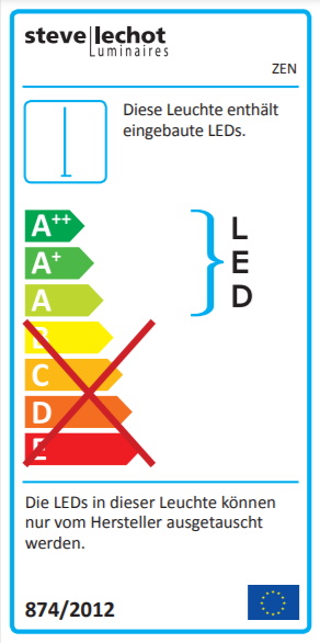 Zen Standing light Steve Lechot Luminaires