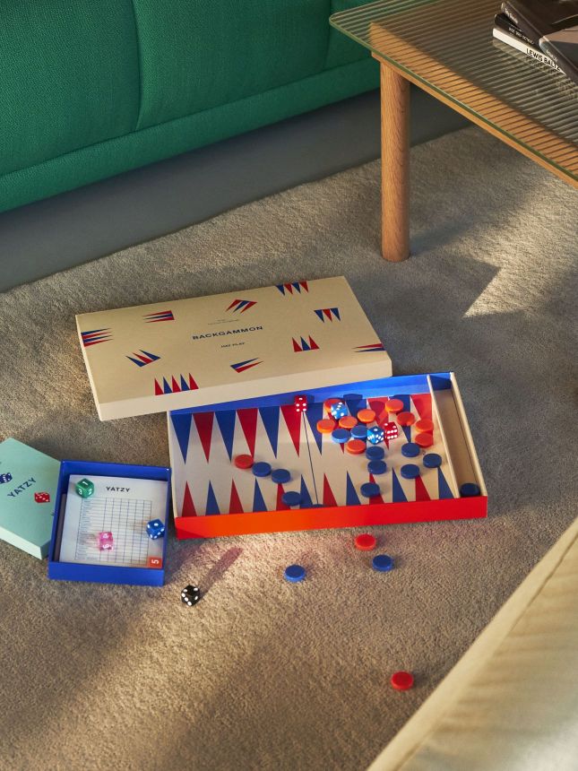 Play Backgammon Off-white Hay SINGLE PIECES