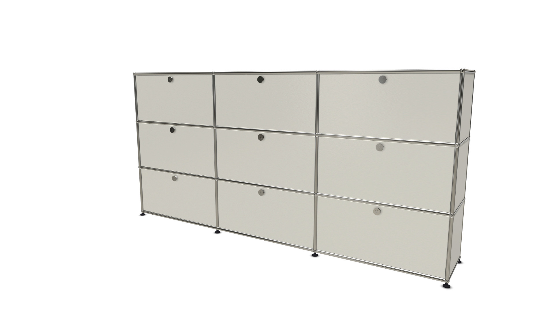 USM Haller Highboard breite Version lichtgrau