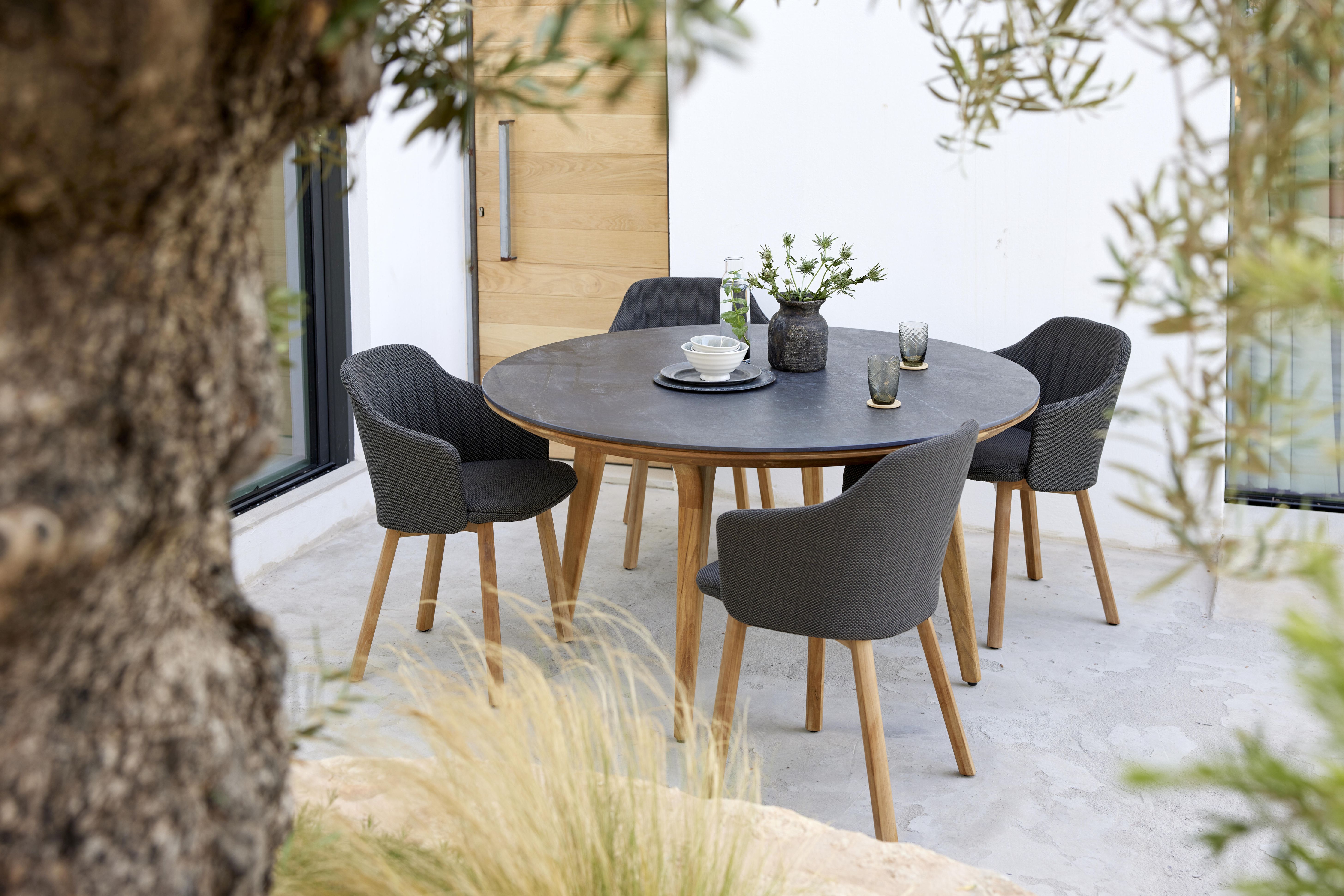 Choice Outdoor Chair Steel Frame 4 Legs Cane-Line 