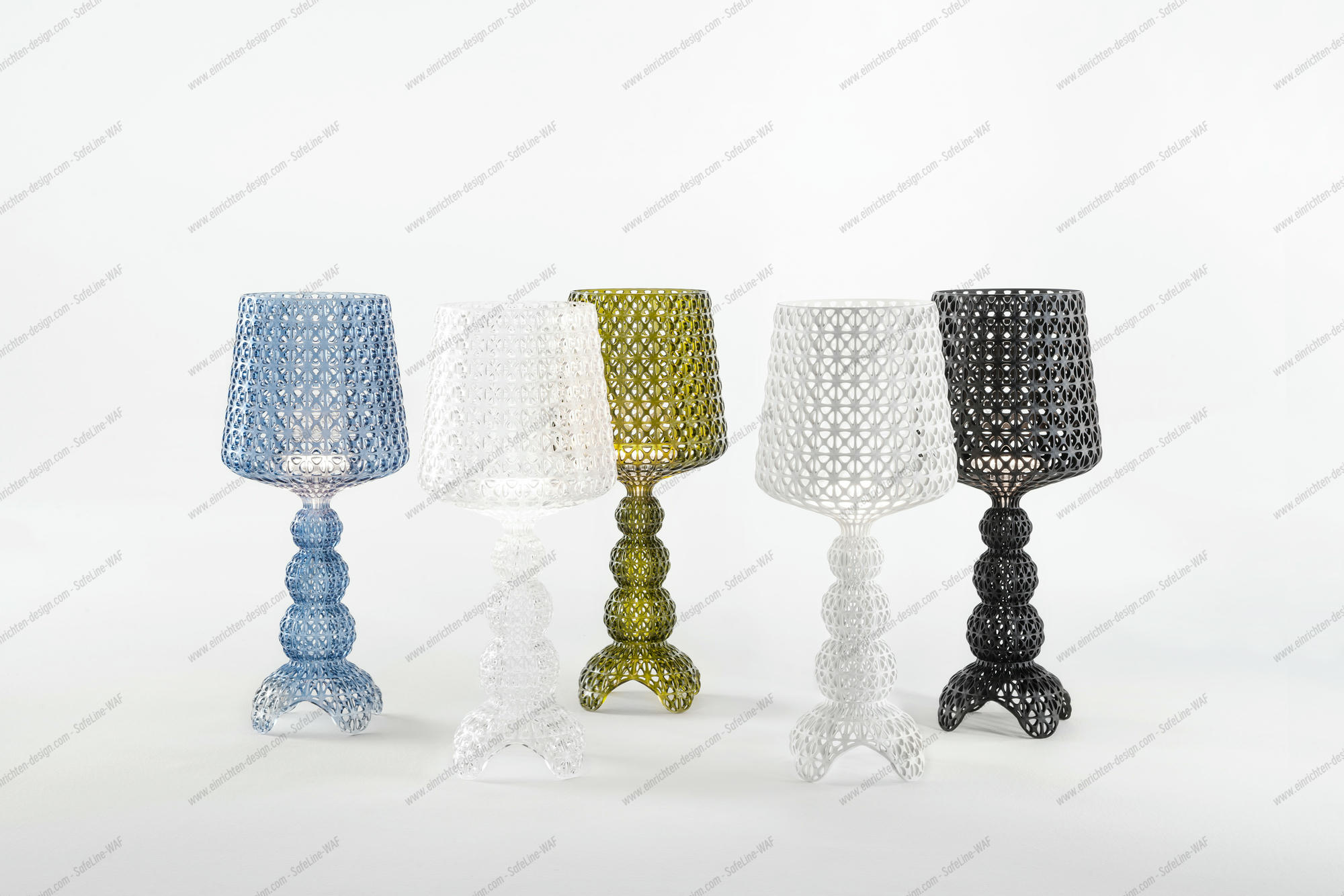 Mini Kabuki table lamp Green Kartell