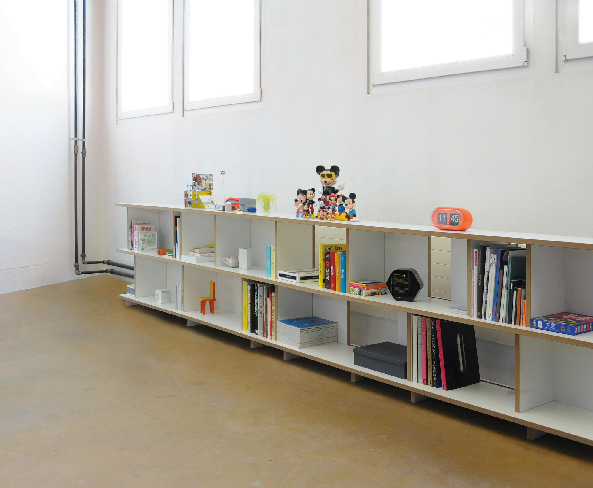 Stell shelf add-on module Tojo