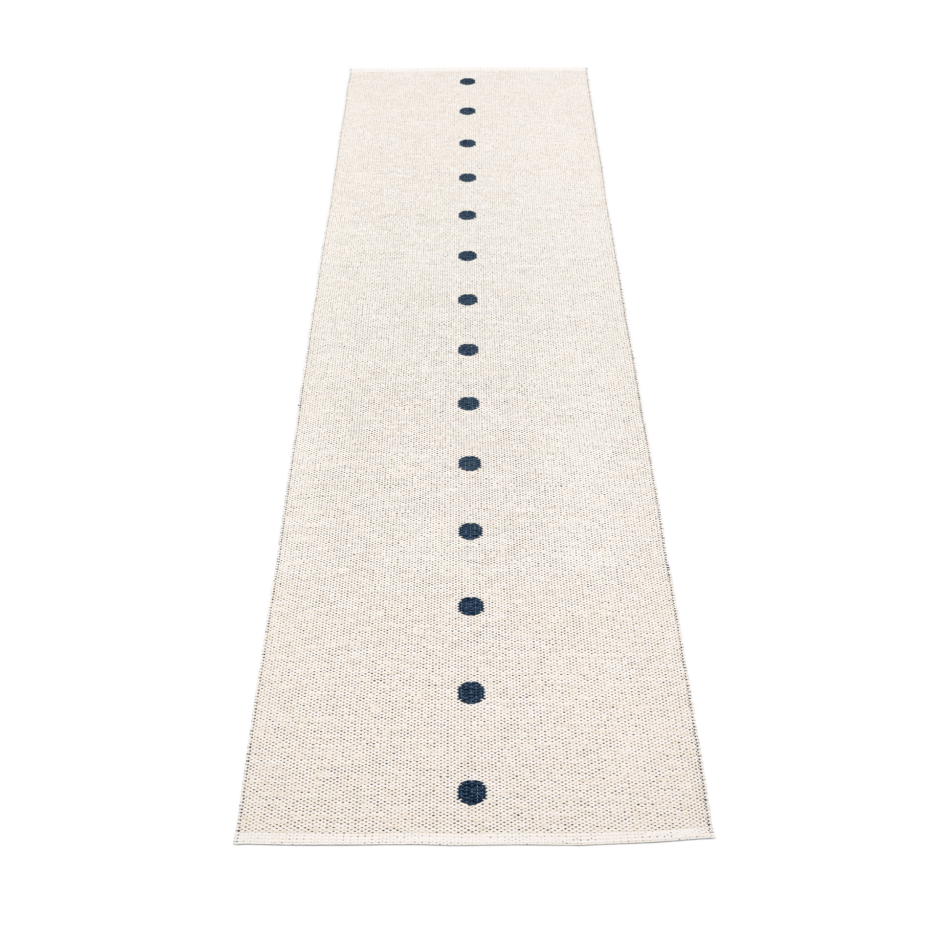 Peg Plastic Carpet 70x280 cm Pappelina Dark Blue