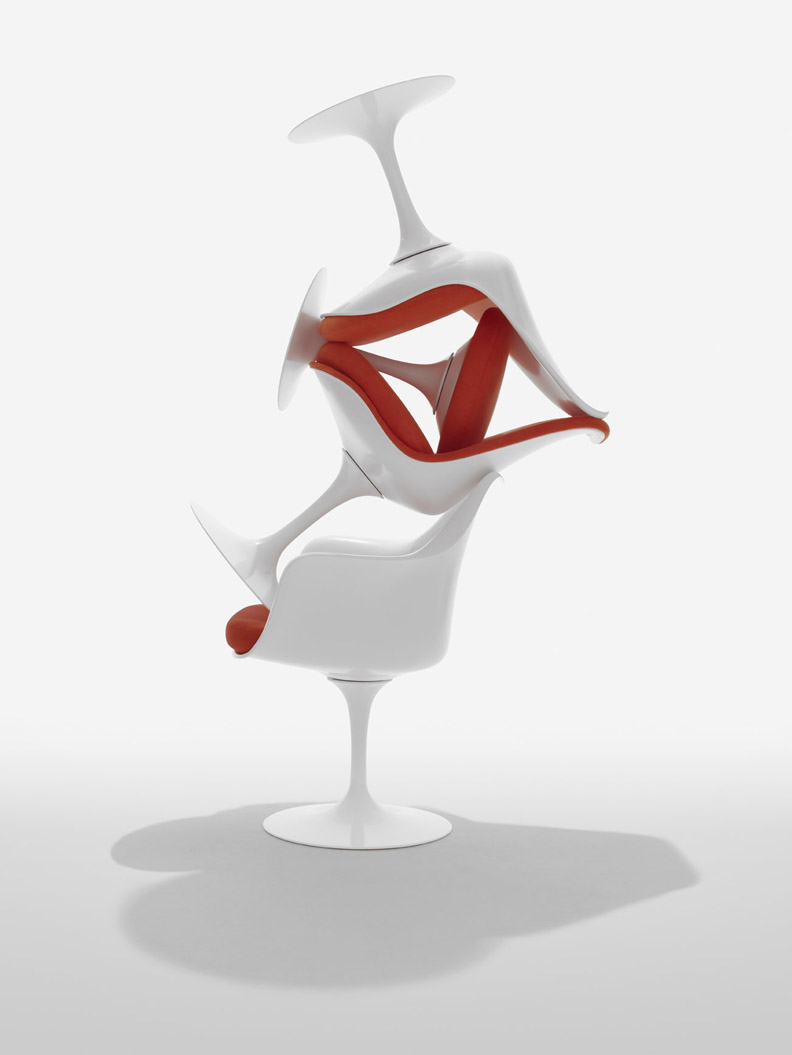 Tulip Armchair / Tulips Armrest Chair Swivel Knoll International