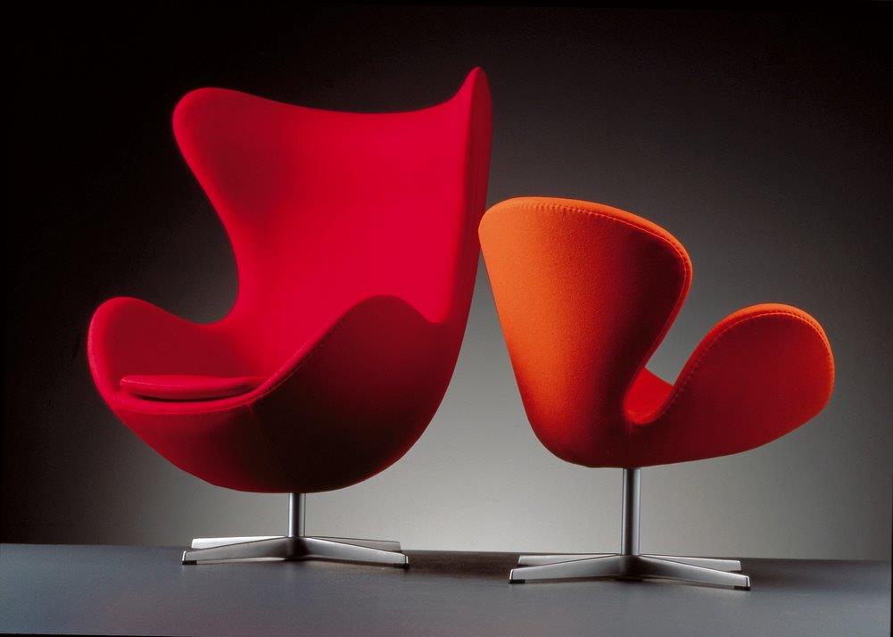 The Egg / Egg Chair Stool Fritz Hansen  