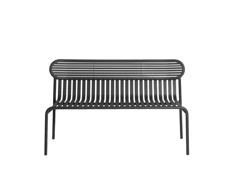 Week-End Garden Bench with backrest Petite Friture
