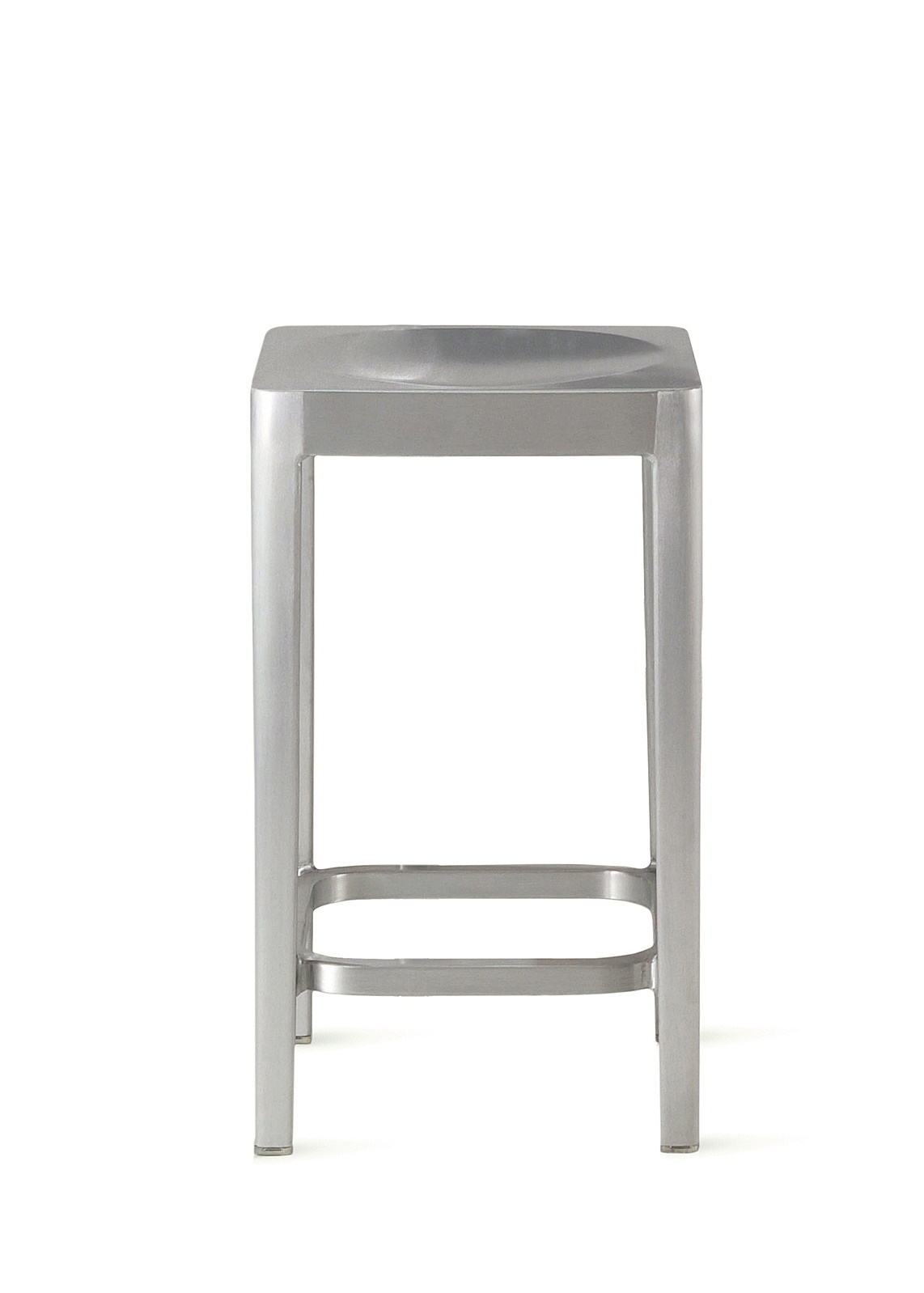 Emeco Counter Stool brushed Aluminium Emeco