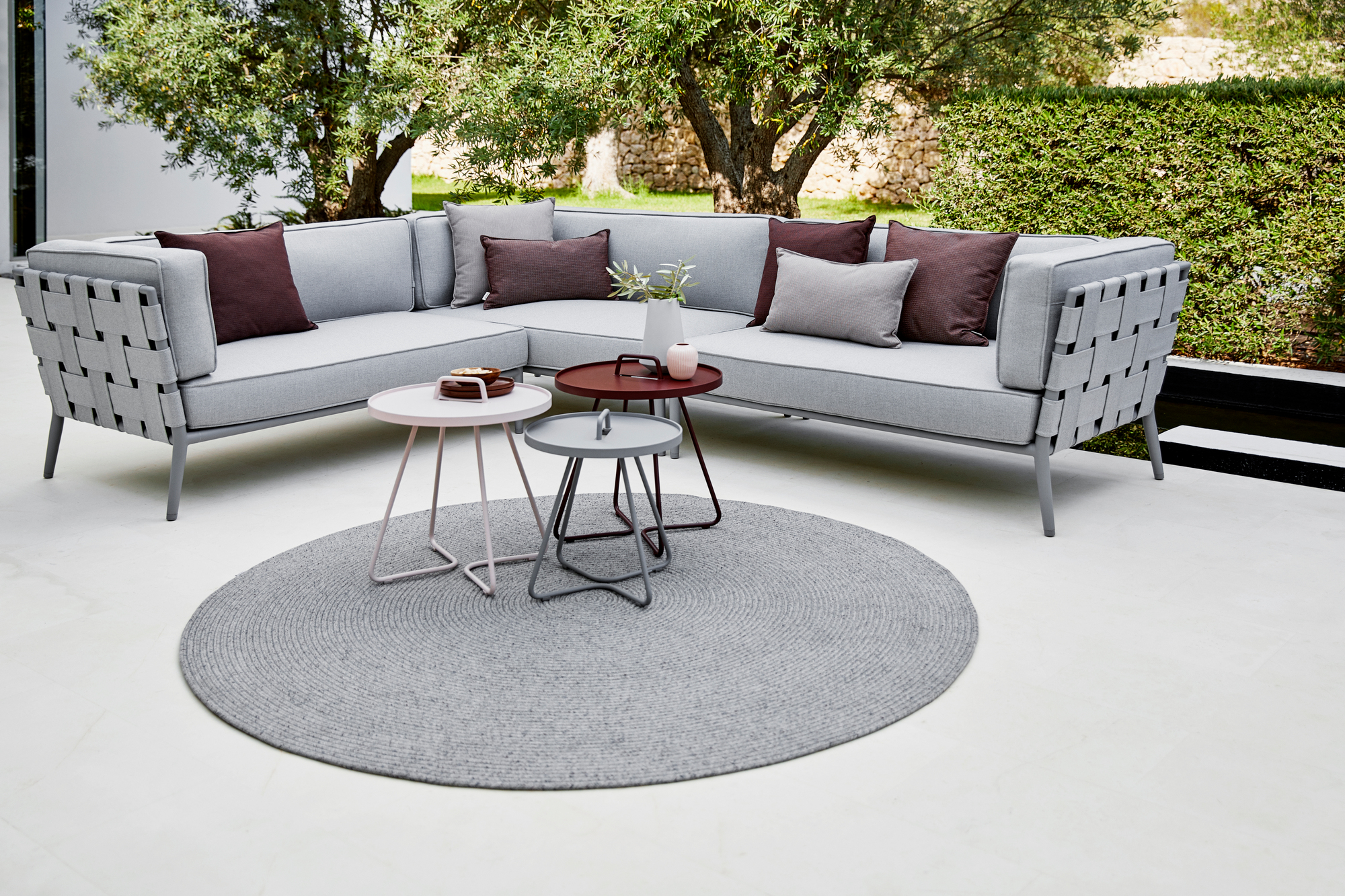 On-The-Move Outdoor side table extra small Cane-Line