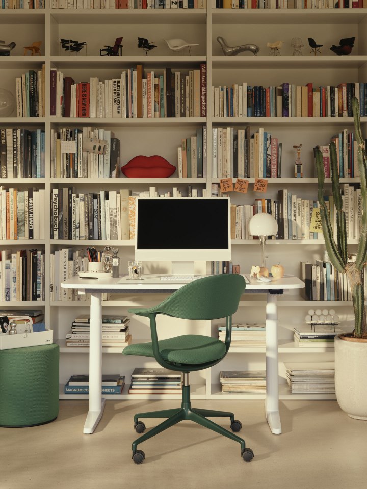 Tyde 2 Standing/Sitting Table Home Desk Vitra desk