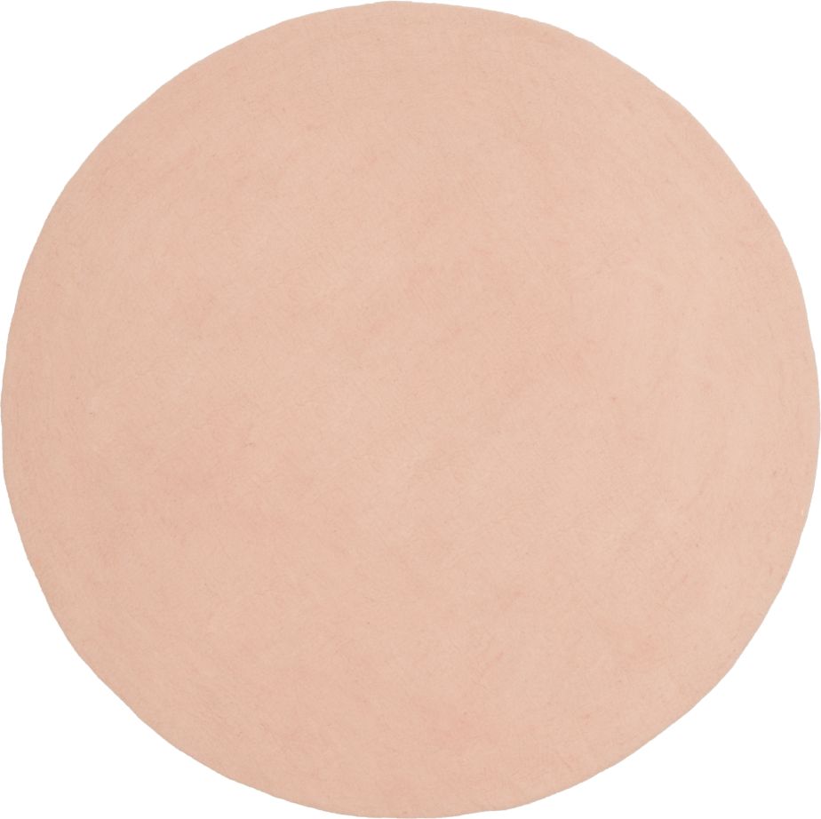 Mono Round Felt Rug Ø 160 cm myfelt Merle (Pink)