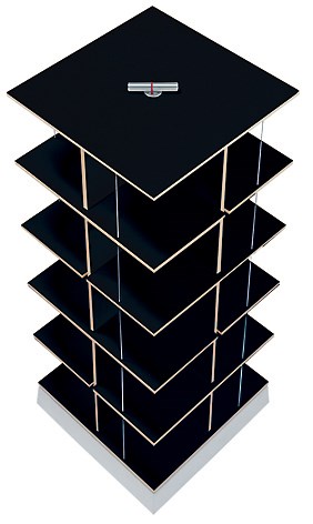 Musikstapler CD shelf Nils Holger Moormann