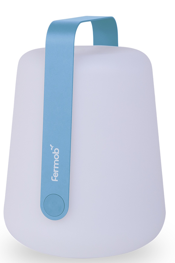 Balad 2 table lamp H 38 cm Fermob Maya blue