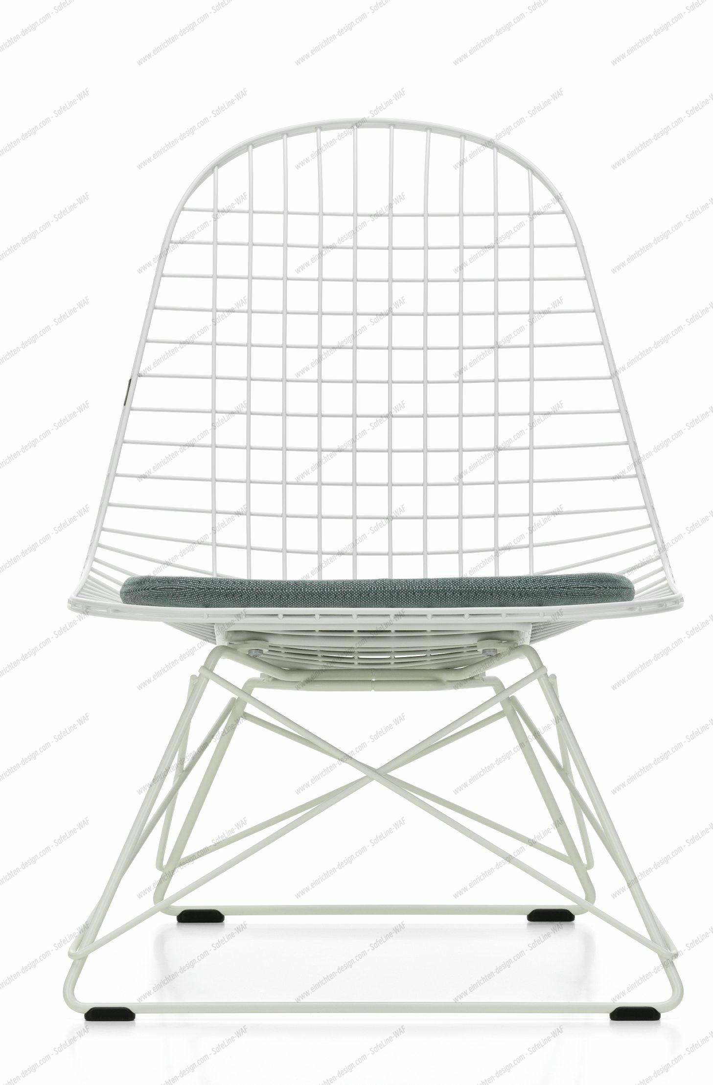 LKR-5 Wire Chair Chair with Seat Cushion Vitra