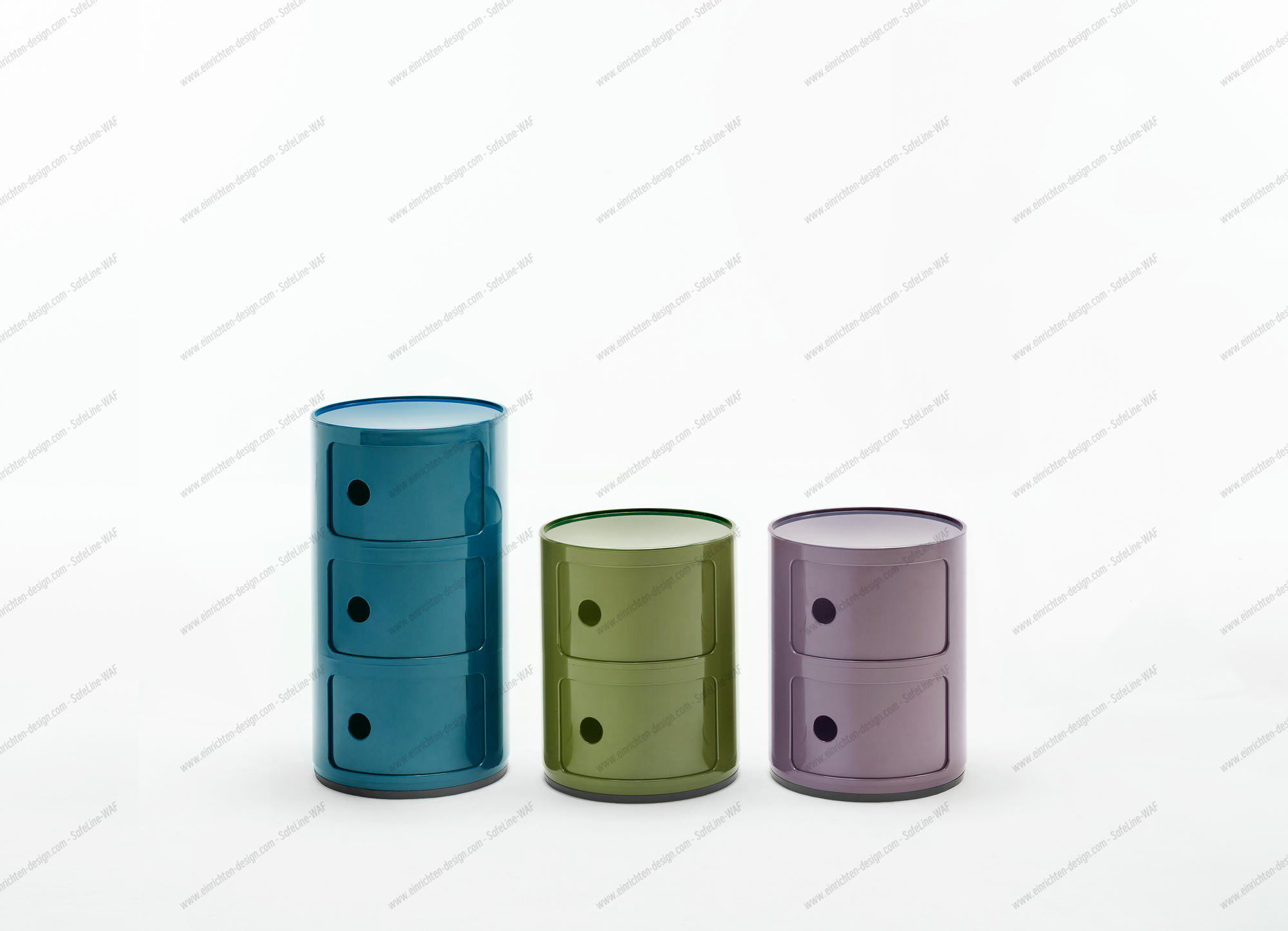 Componibili 4966 2-er Element Kartell blue