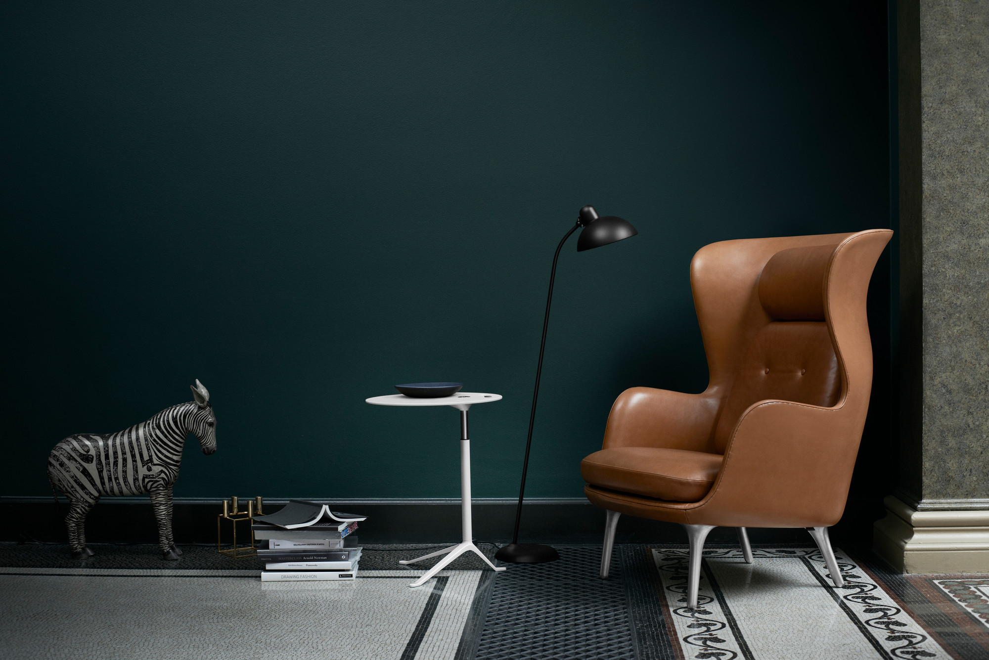 6556 F Floor lamp KAISER idell Fritz Hansen