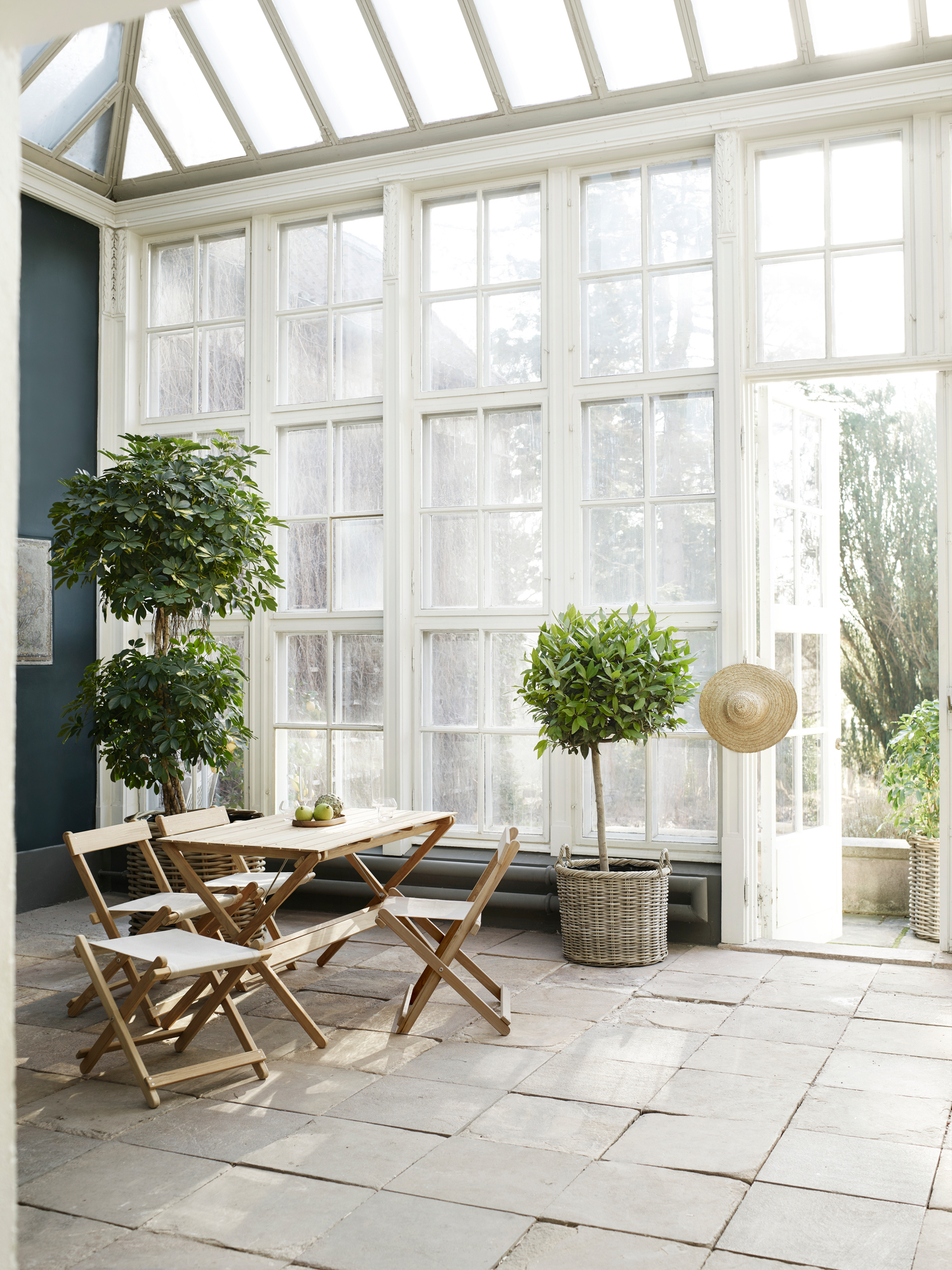 Mogensen dining table outdoor Carl Hansen &amp; Søn