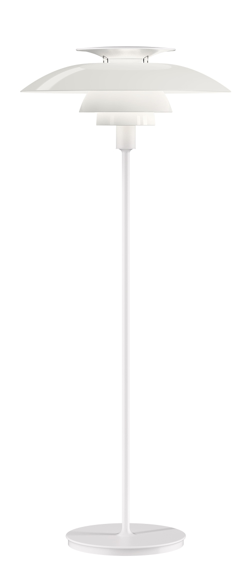  PH 80 Black or White floor lamp Louis Poulsen White