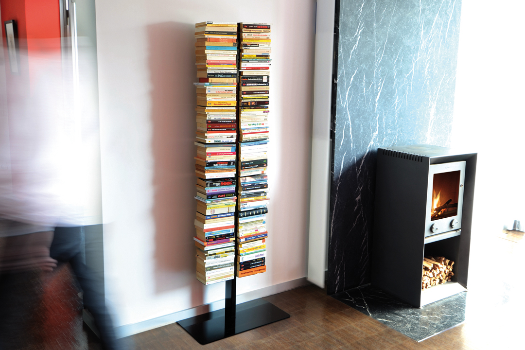 Booksbaum double upright shelf Radius