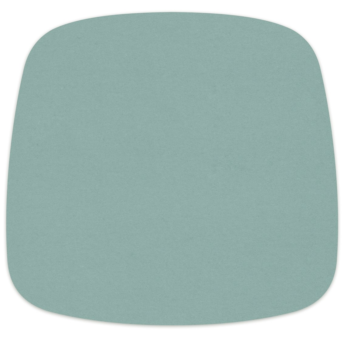 Hellblaue Hey Sign Filz Sitzauflage für Eames Plastic Arm Chairs DAR, RAR, DAW, DAX.