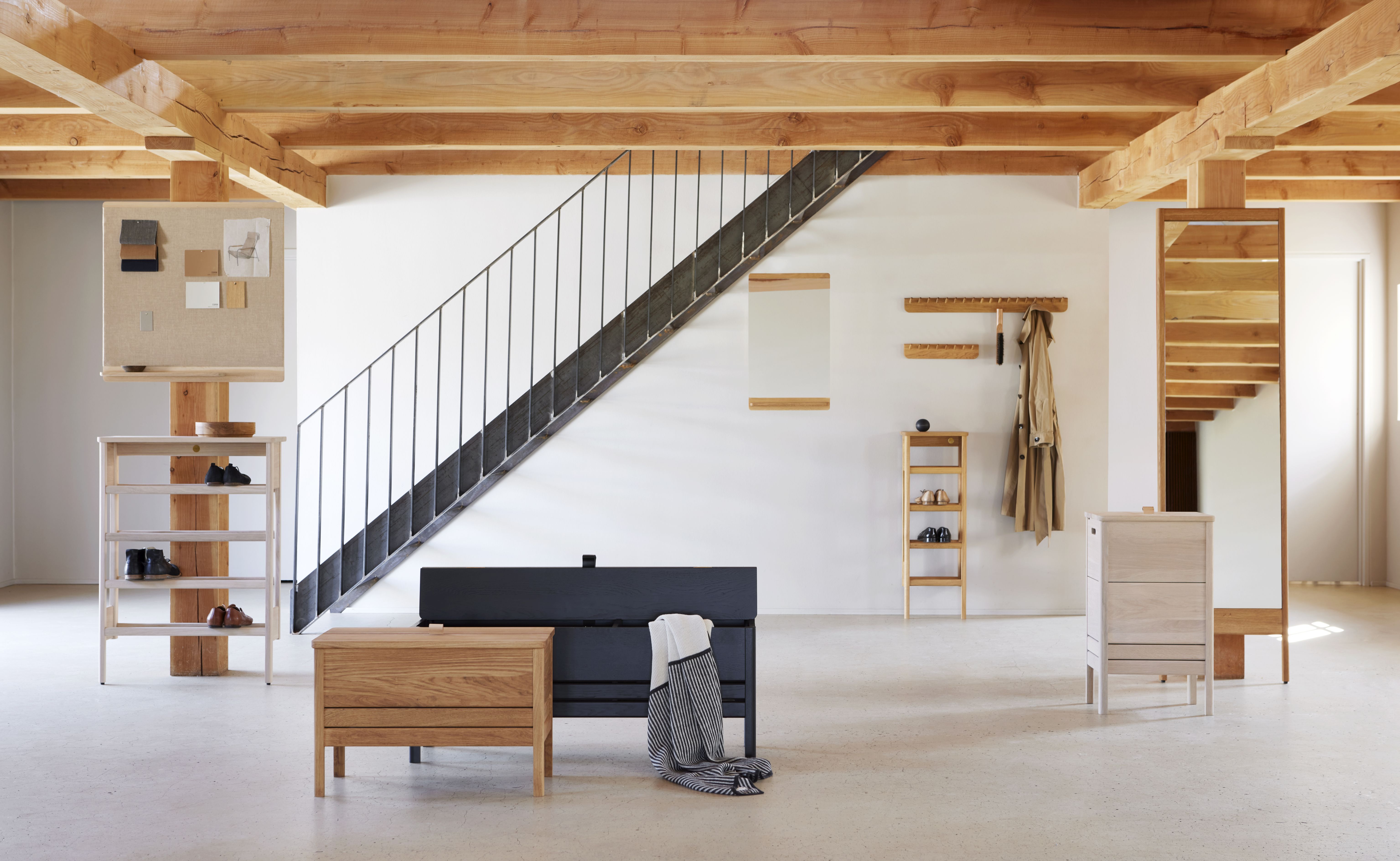 A Line Chest Bench 68 Oak Shape & Refine
