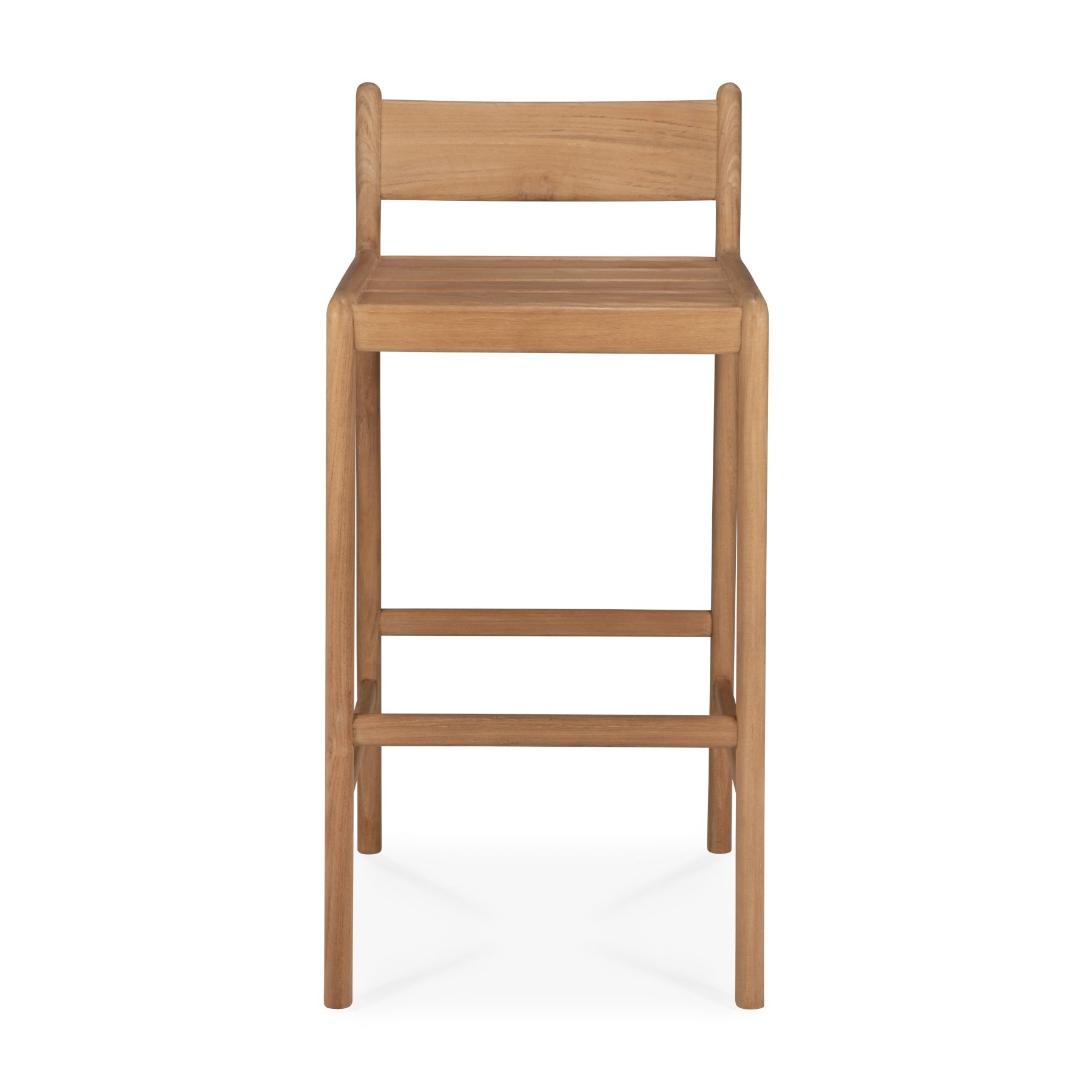 Jack outdoor bar stool teak Ethnicraft