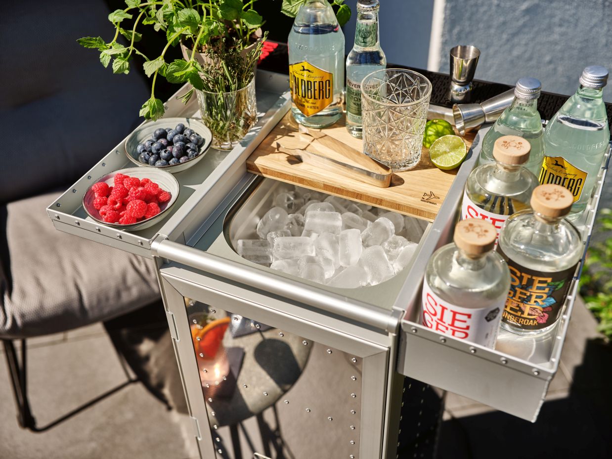 Rivet Rocker by Siegfried Airplane Trolley Bordbar