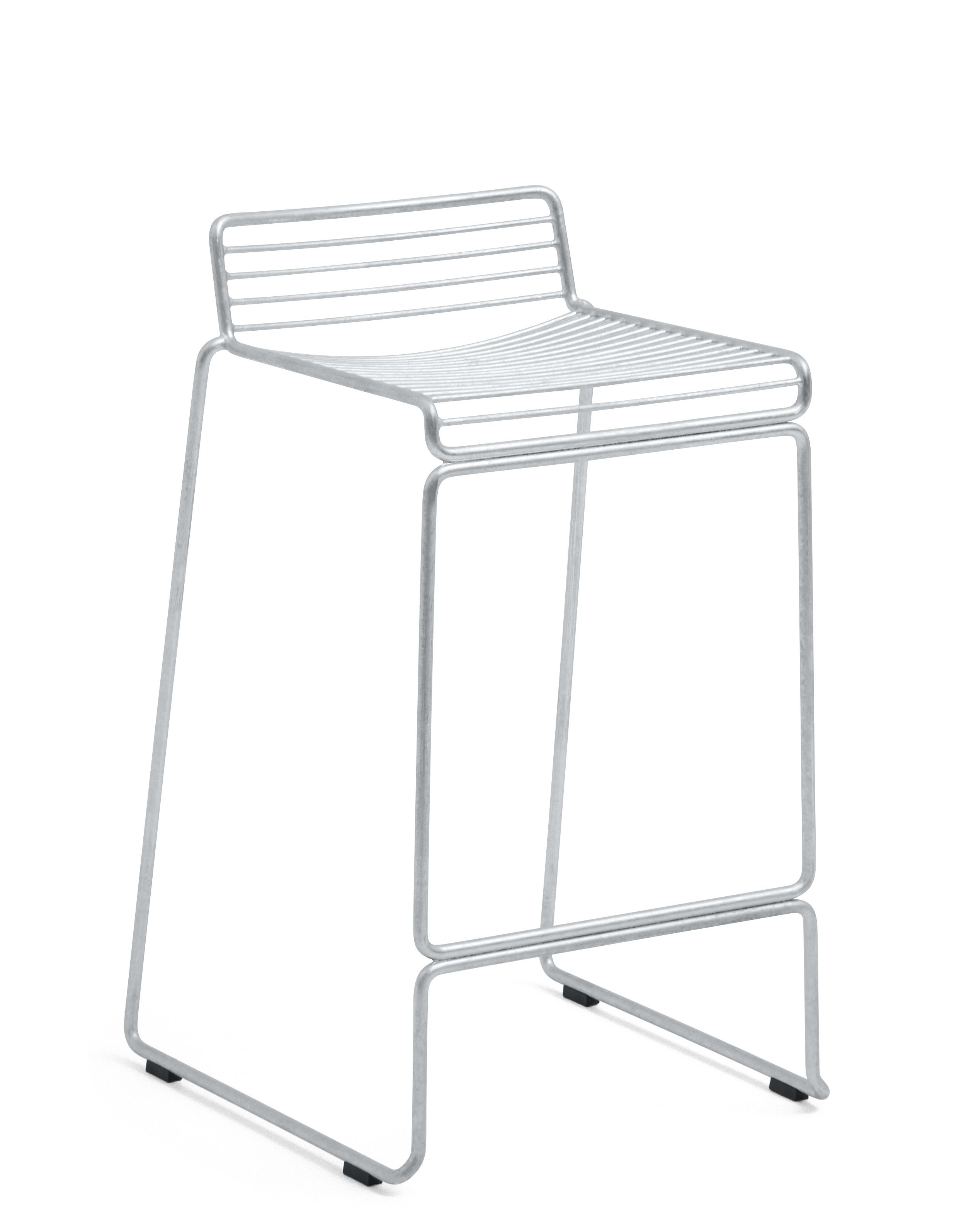 Hee Bar Stool Bar stool H65 cm FIRE ZINCED Hay SINGLE PIECES