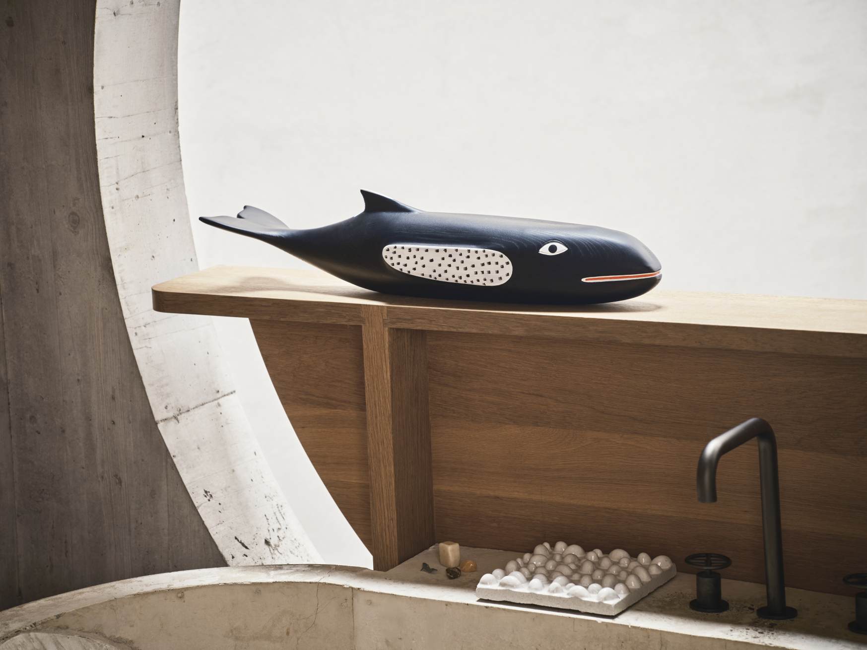 Eames House Whale Sculpture Ash Vitra 