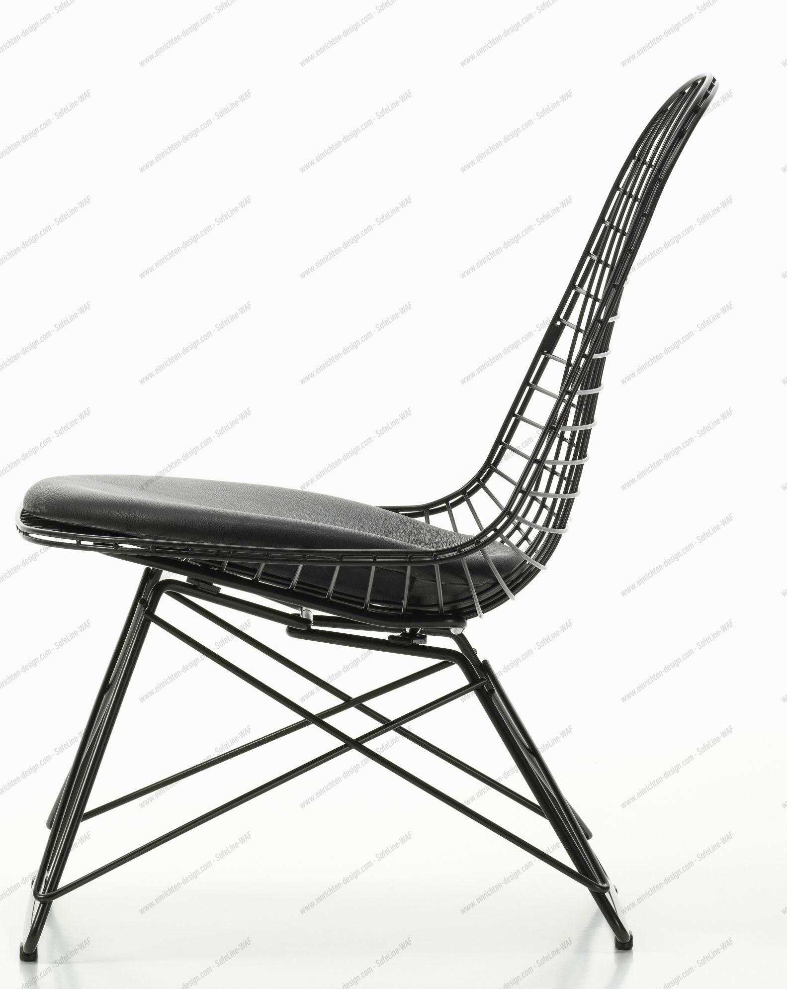 LKR-5 Wire Chair Chair with Seat Cushion Vitra