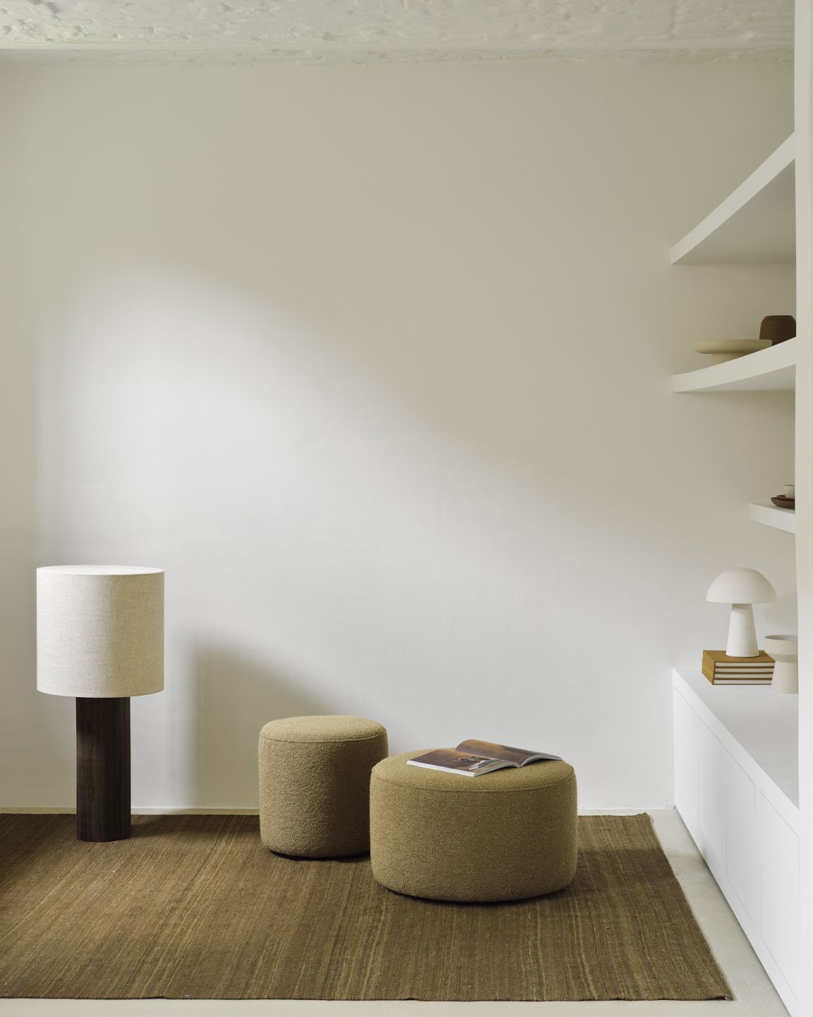 Barrow Seating Stool 40x40x40 Ginger Ethnicraft