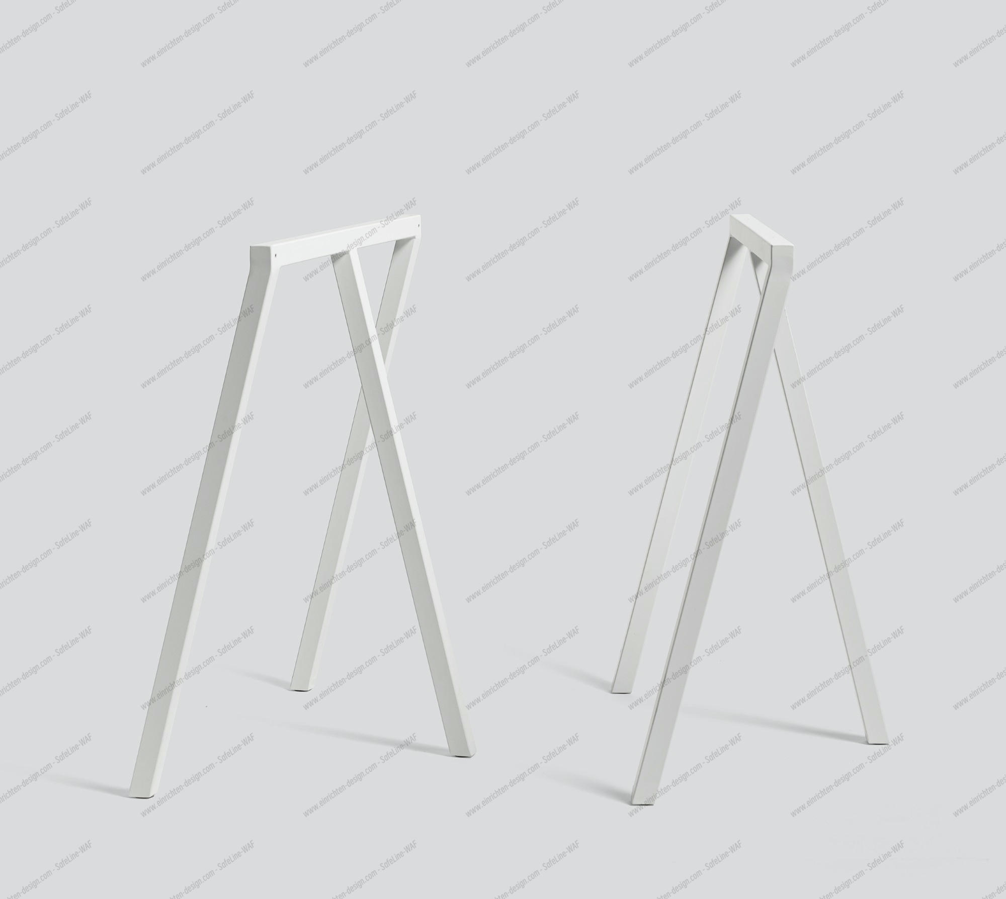 Loop Stand Frame Böcke Hay-weiß