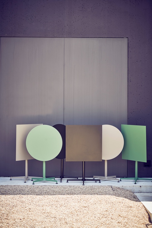 Fiam Vega outdoor folding table square Jan Kurtz