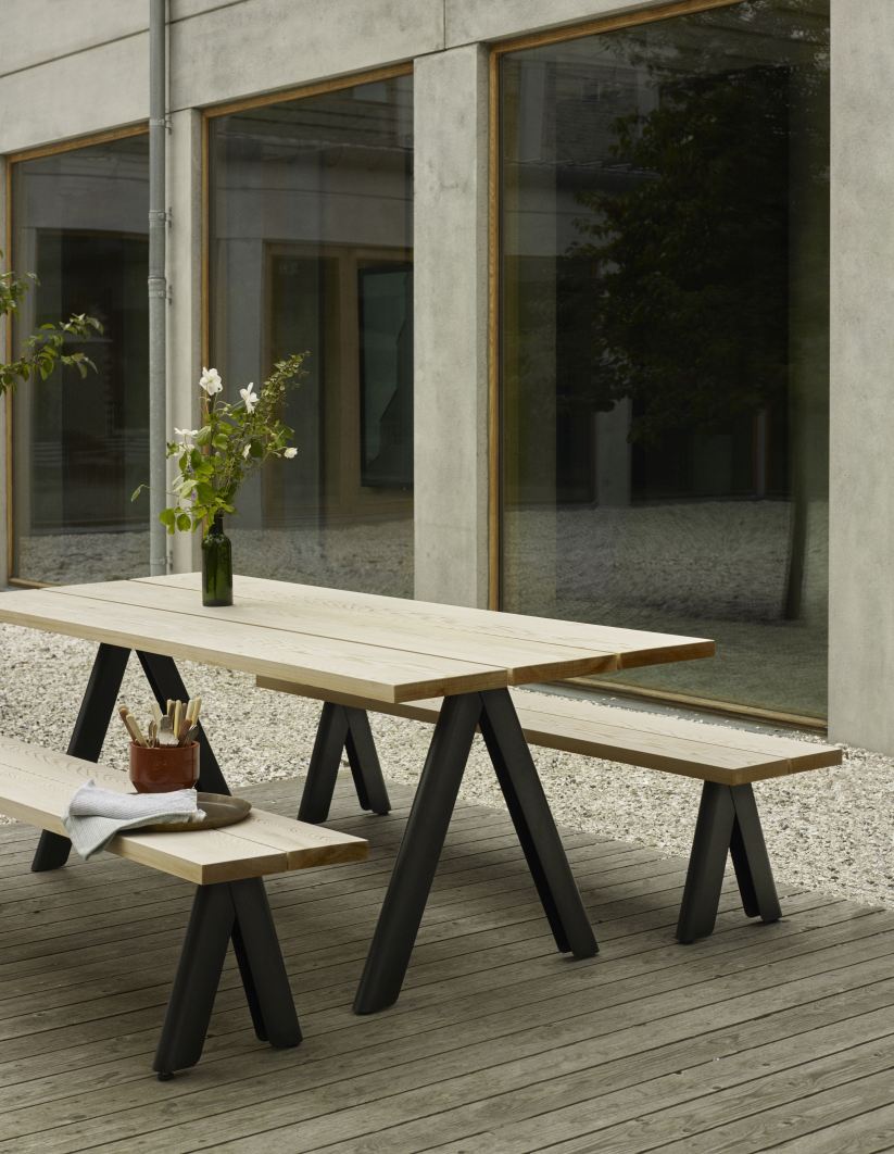 Overlap Bench Bench Outdoor Skagerak by Fritz Hansen