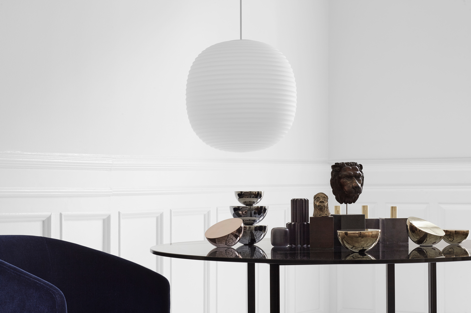 Lantern Pendant light Ø40 x H40 cm New Works SINGLE PIECES