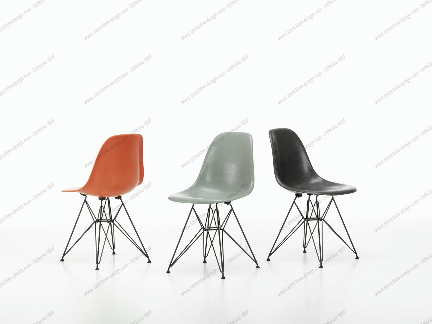Eames Fibreglass Chair DSR Chair Vitra