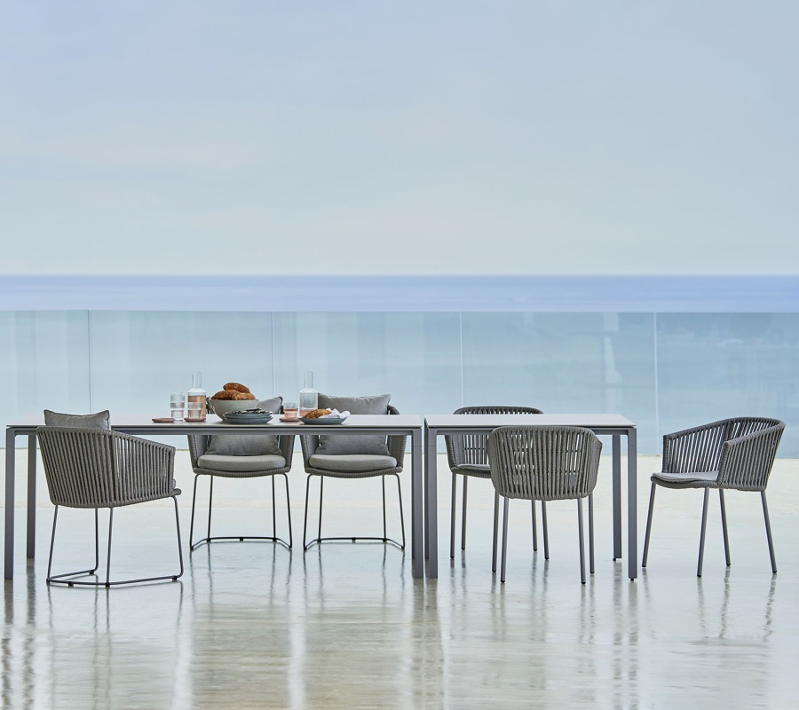 Moments Chair Cane-Line Grey