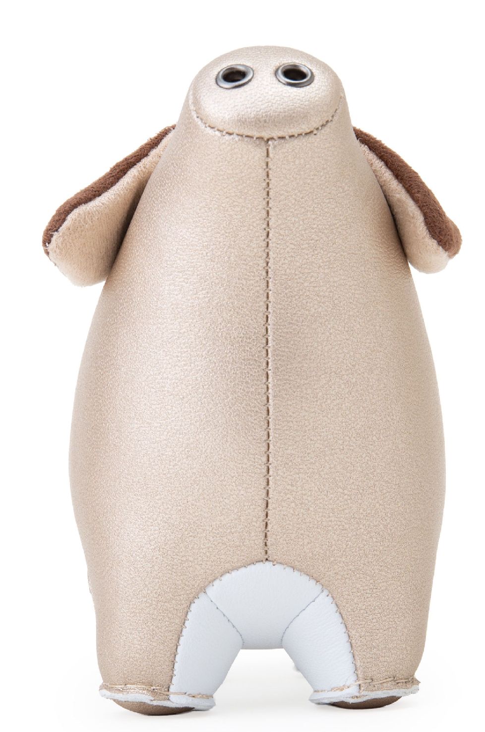 Bookend pig Piya Pearl Gold / White Züny