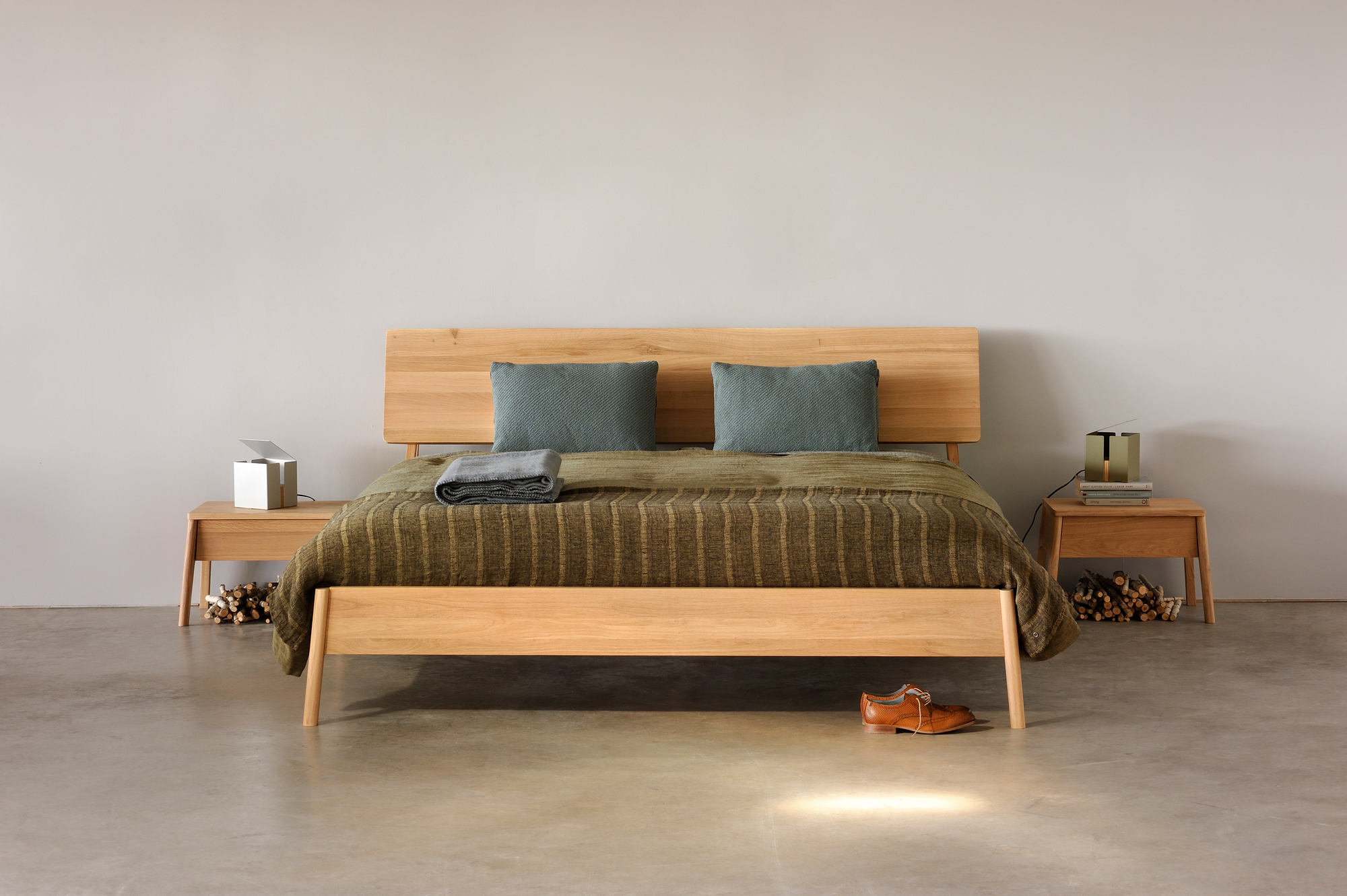 Air bed Oak 160 x 200 Ethnicraft