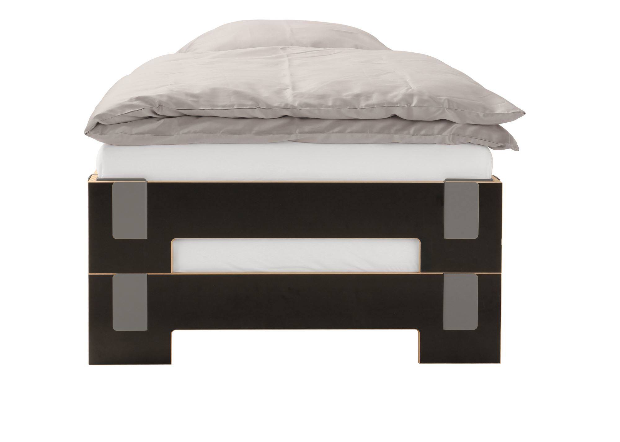 Tagedieb Stacking Bed 100x200 cm Nils Holger Moormann-white