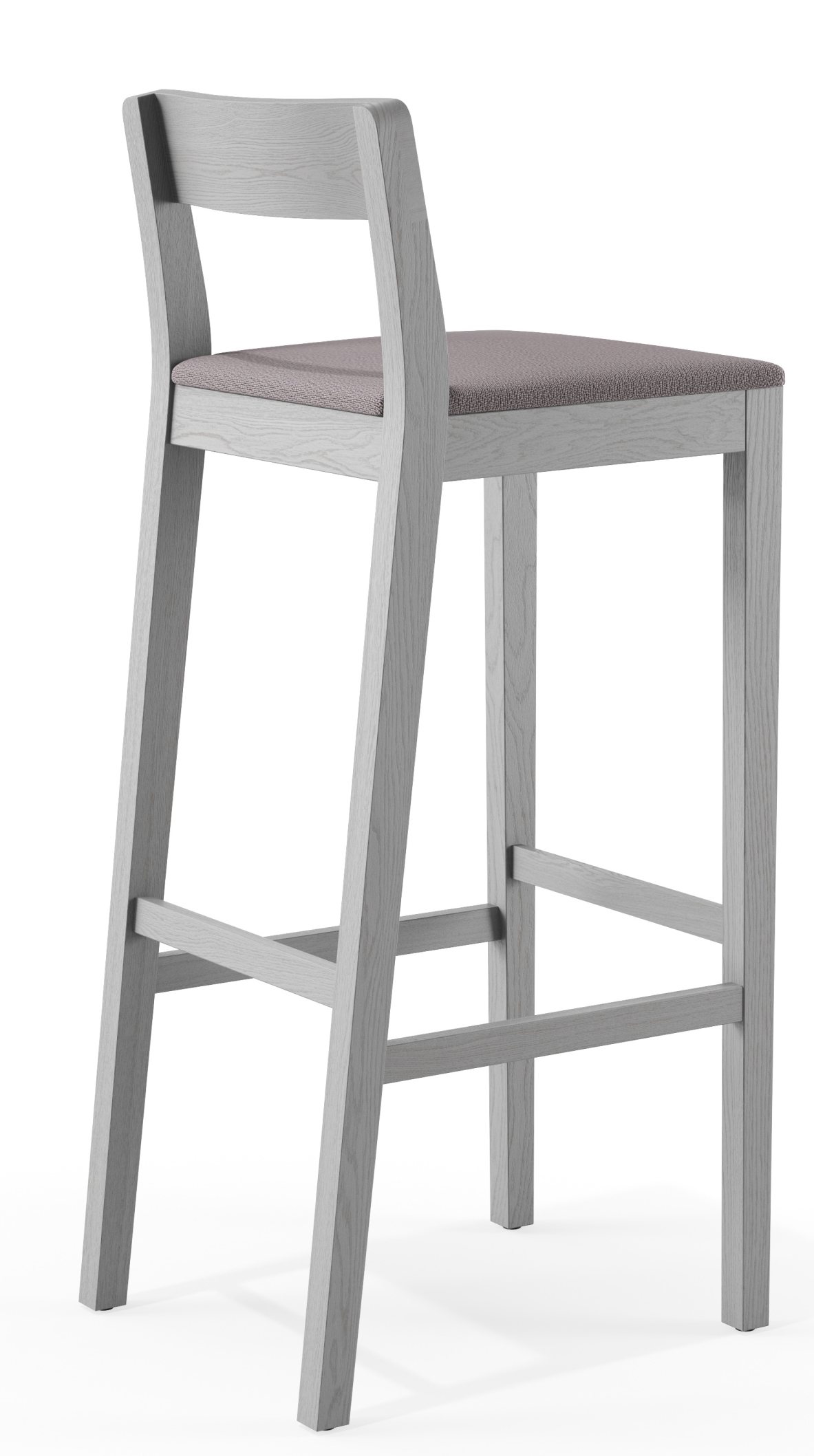 Sit Wood Bar Stool with Seat Cushion Zeitraum Sit Wood Bar Stool with Seat Cushion Zeitraum