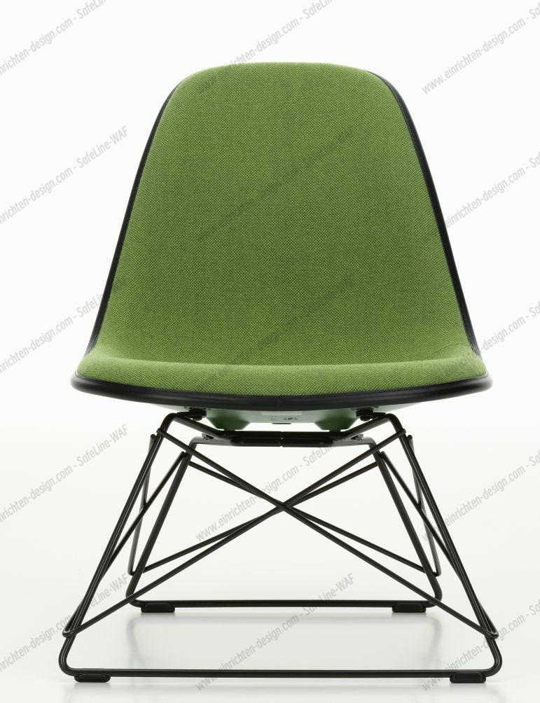 Eames Plastic Side Chair LSR Chair Fully upholstered Vitra