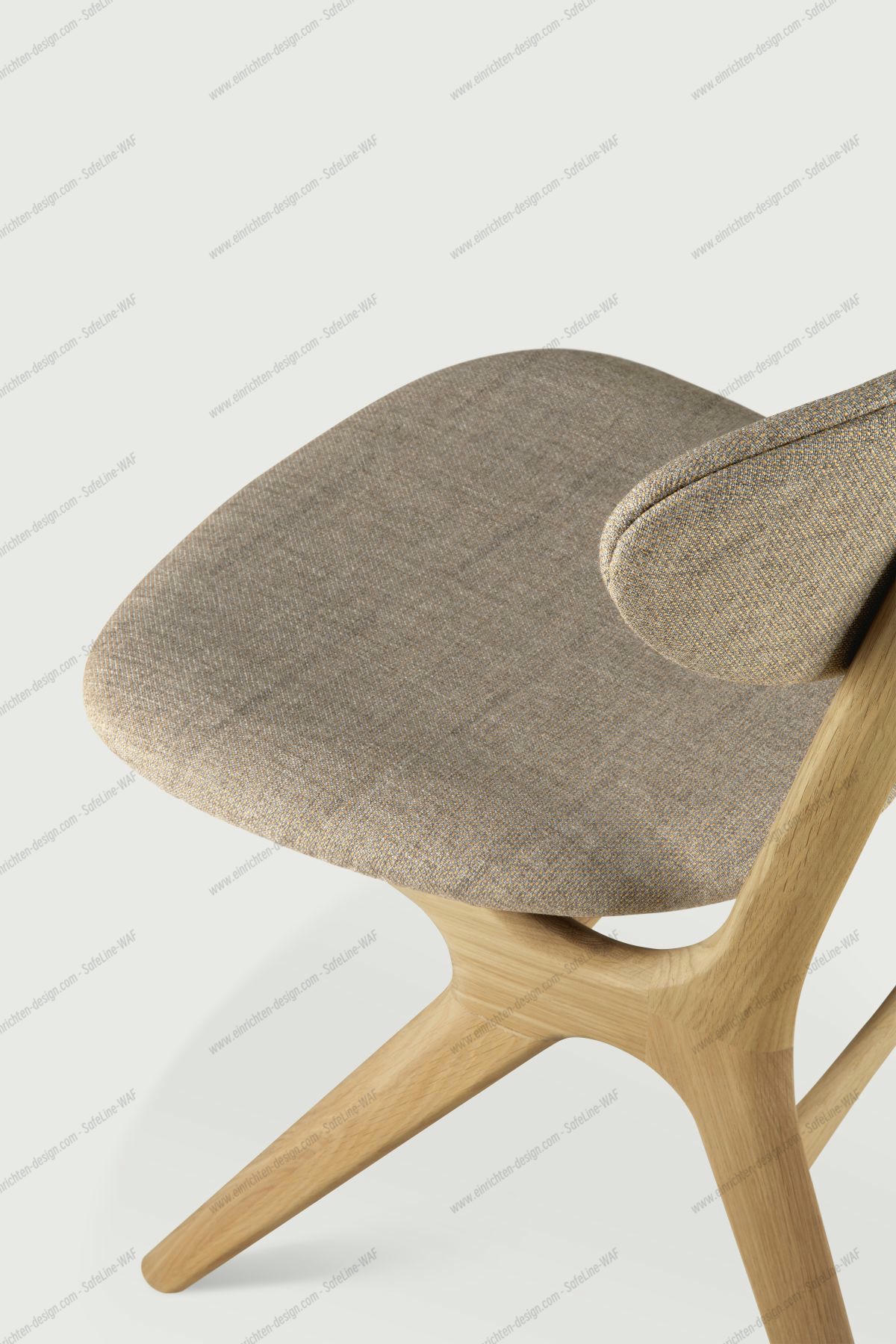 Eye chair lacquered oak - Warm Grey Ethnicraft