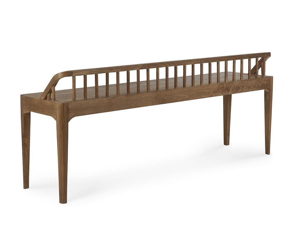 Spindle bench Ethnicraft Teak