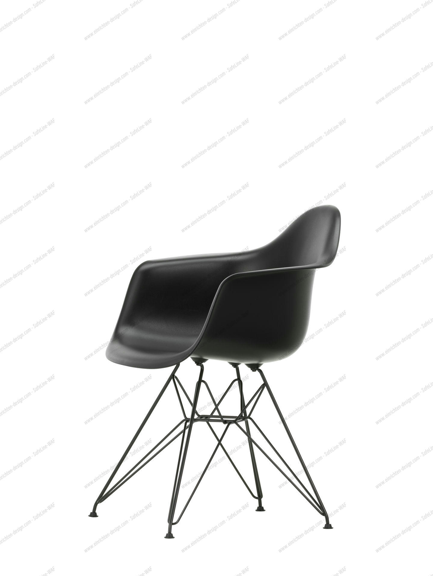 Eames Plastic Arm Chair DAR Chair Vitra Chrome - Forest